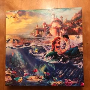 Disney Thomas Kinkade Canvas Wall Art